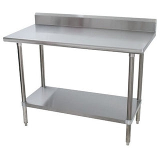 Advance Tabco KMSLAG Stainless Steel Work Table, 24" Wide - 24" x 24"
