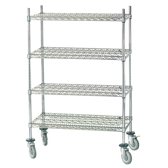 Advance Tabco Shelving Unit, 70" High, Silver - 24" x 60"