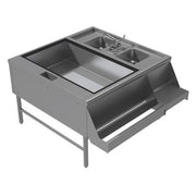 Advance Tabco PR-42X42-10 Prestige Series Stainless Steel Workstation, 52" x 42" - Left