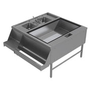 Advance Tabco PR-42X42-10 Prestige Series Stainless Steel Workstation, 52" x 42" - Right