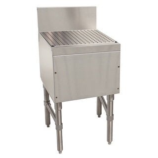 Advance Tabco PRD-19 Prestige Series Stainless Steel Bar Drainboard, 20" Wide - 12"