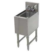 Advance Tabco PRHS Stainless Steel Hand Sink, 36" High - 20" x 12"