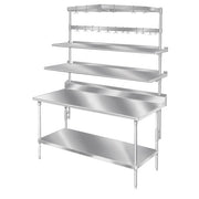 Advance Tabco PT-15S Steel Shelf, 15" Wide - 132"