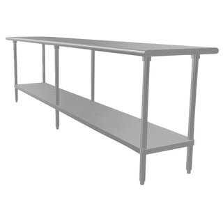 Advance Tabco SAG Stainless Steel Work Table, 24" Wide - 24" x 120"