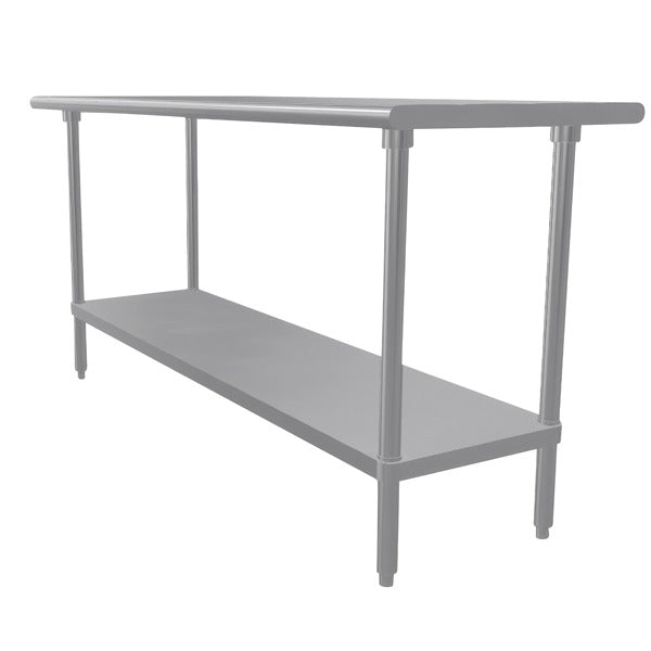 Advance Tabco SAG Stainless Steel Work Table, 24" Wide - 24" x 72"
