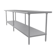 Advance Tabco SAG Stainless Steel Work Table, 30" Wide - 30" x 120"