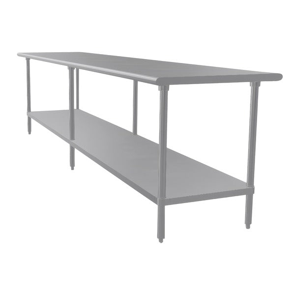 Advance Tabco SAG Stainless Steel Work Table, 30" Wide - 30" x 132"