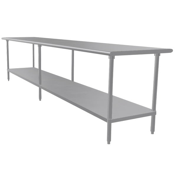 Advance Tabco SAG Stainless Steel Work Table, 30" Wide - 30" x 144"