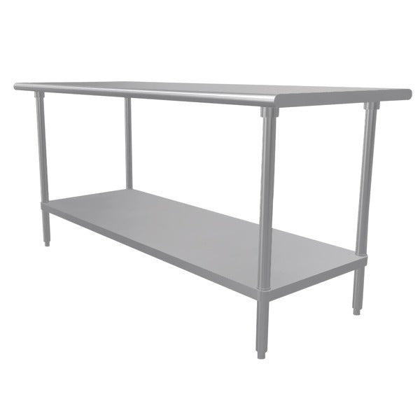 Advance Tabco SAG Stainless Steel Work Table, 30" Wide - 30" x 72"
