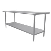 Advance Tabco SAG Stainless Steel Work Table, 30" Wide - 30" x 84"