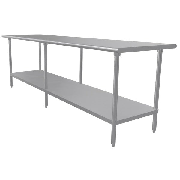 Advance Tabco SAG Stainless Steel Work Table, 30" Wide - 30" x 108"