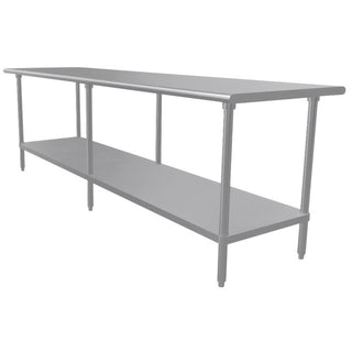 Advance Tabco SAG Stainless Steel Work Table, 30" Wide - 30" x 108"