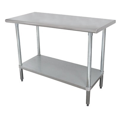 Advance Tabco SAG Stainless Steel Work Table, 36" Wide - 36" x 132"