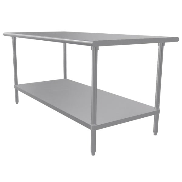 Advance Tabco SAG Stainless Steel Work Table, 36" Wide - 36" x 72"