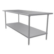 Advance Tabco SAG Stainless Steel Work Table, 36" Wide - 36" x 84"