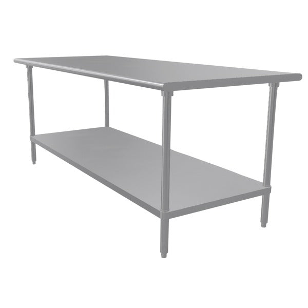 Advance Tabco SAG Stainless Steel Work Table, 36" Wide - 36" x 84"