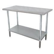 Advance Tabco Stainless Steel Work Table, 48" Wide - 48" x 96"