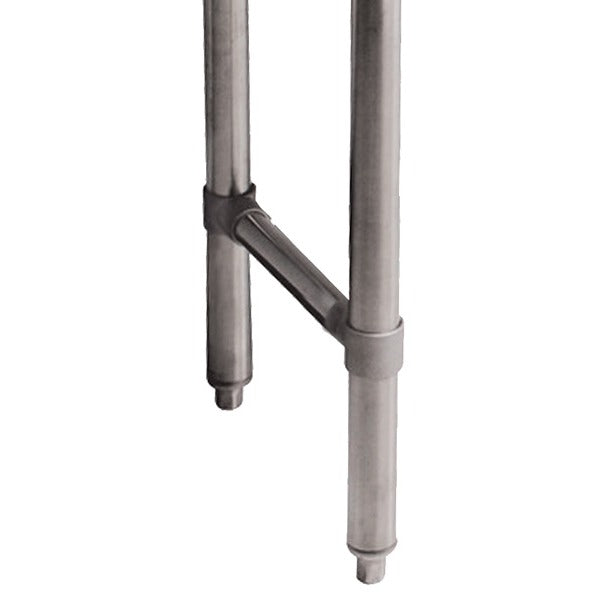 Advance Tabco SU-10C-X Stainless Steel Leg Upgrade, 14" High - Default Title