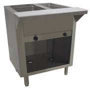 Advance Tabco SW-2E-240 Stainless Steel Food Table, 31 13/16" Wide, 208/240V - Enclosed Base