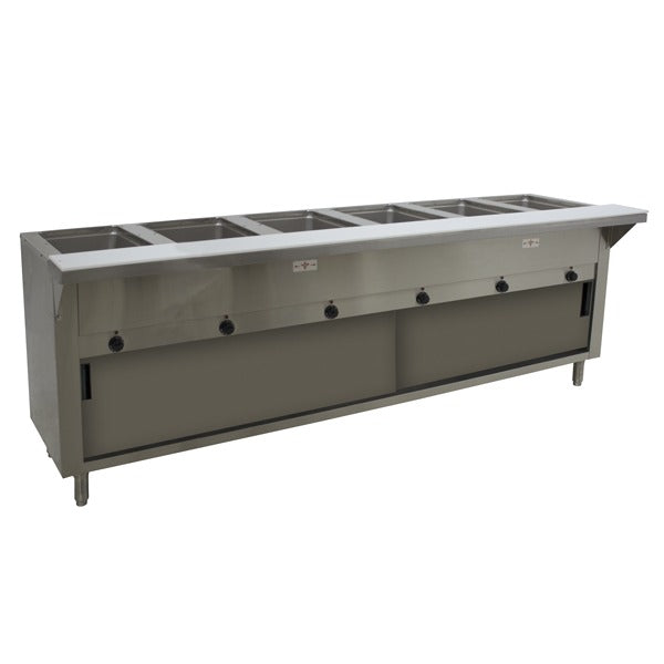 Advance Tabco SW-6E-240-DR Stainless Steel Food Table, 93 1/16" Wide, 208/240V - Default Title