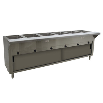 Advance Tabco SW-6E-240-DR Stainless Steel Food Table, 93 1/16" Wide, 208/240V - Default Title