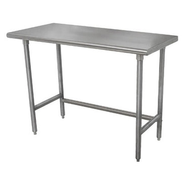Advance Tabco TAG Stainless Steel Open Base Work Table, 24" Wide - 24"