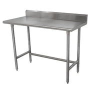 Advance Tabco TKAG Stainless Steel Open Base Work Table, 24" Wide - TKAG-247