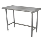 Advance Tabco TMS Stainless Steel Open Base Work Table, 36" Wide - 36"