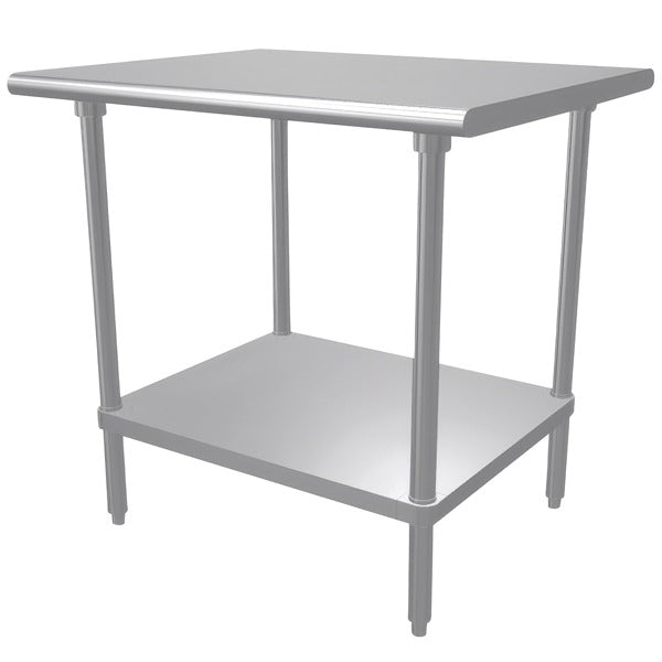 Advance Tabco Stainless Steel Work Table, 30" Wide - 30" x 36"