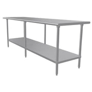 Advance Tabco Stainless Steel Work Table, 30" Wide - 30" x 96"