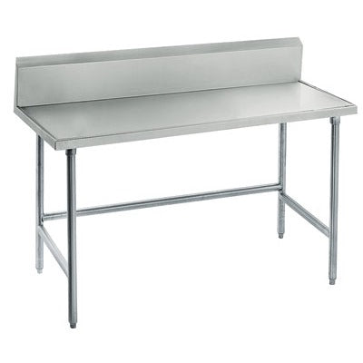 Advance Tabco TVKG Stainless Steel Open Base Work Table, 36" Wide - 96"