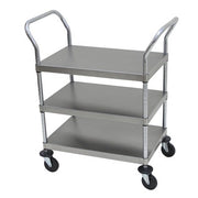 Advance Tabco UC-3-1827 Utility Cart, 18" x 34 1/2", Silver - Default Title