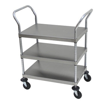 Advance Tabco UC-3-1827 Utility Cart, 18" x 34 1/2", Silver - Default Title