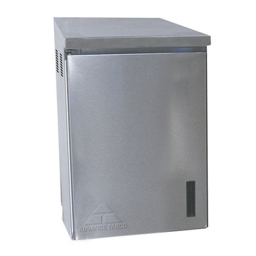 Advance Tabco WCH-15 Stainless Steel Storage Cabinet, 15" Wide, Silver - 24"