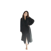 Telegraph Hill DLR-T Bath Robe DLR-T-BLK-L, L - Black