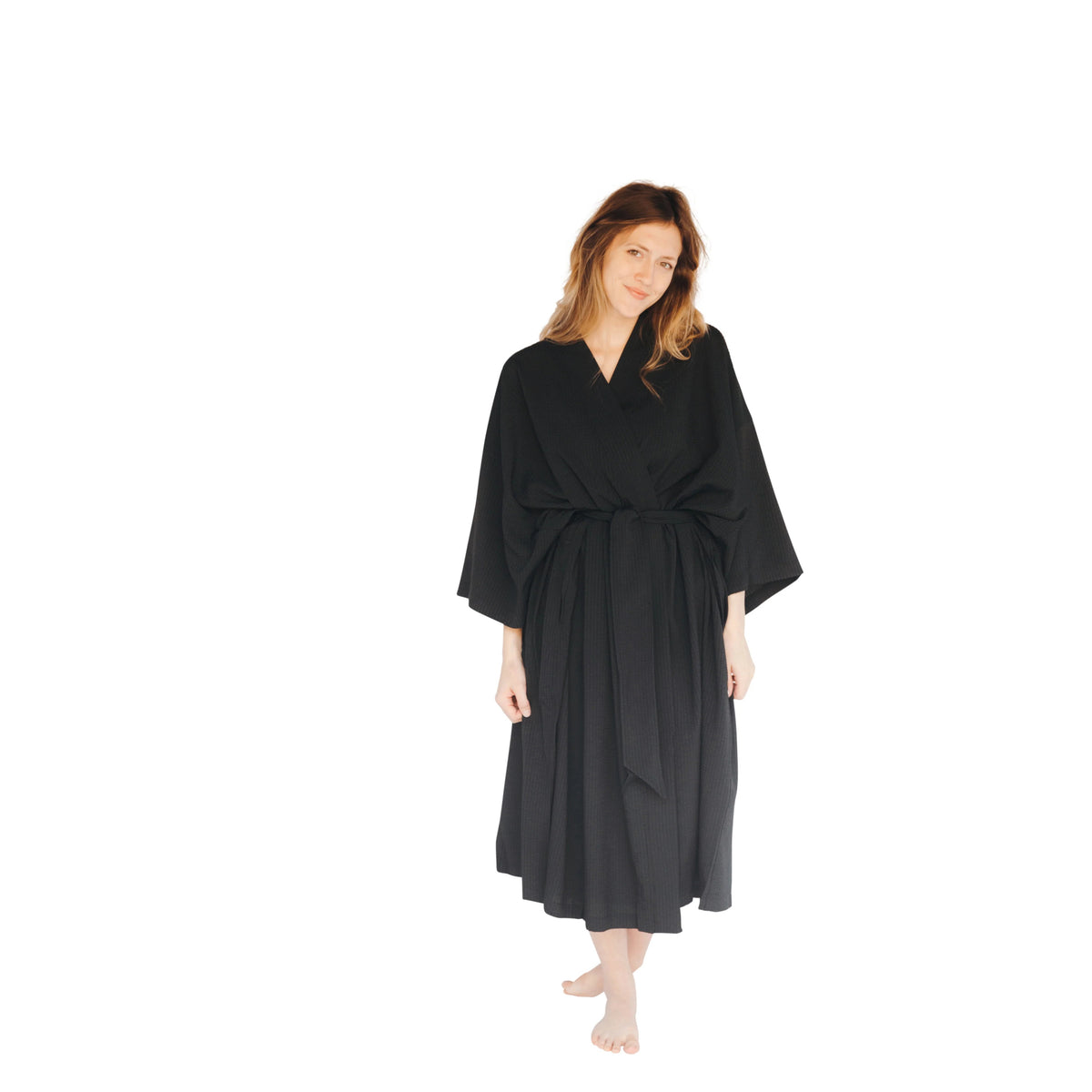Telegraph Hill SLK-S Robe SLK-S-BLK-XL, XL - Black