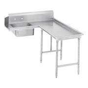 Advance Tabco DTS-G70 Stainless Steel Dishtable, 143" x 59" - Right