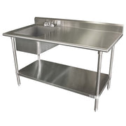Advance Tabco KMS-11B Work Table, 30" x 60" - Right