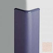 Corner Guard Bullnose 90, 3'' Wings, 8'H W/Caps, Ecru