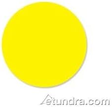DayMark - 112320 - DuraMark 1 in Round Yellow Label