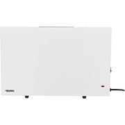 Under the Desk Radiant Panel Heater by Global Industrial – 1.06"L x 22.44"W x 14.88"H, Cold Rolled Steel, White, Model PH-808