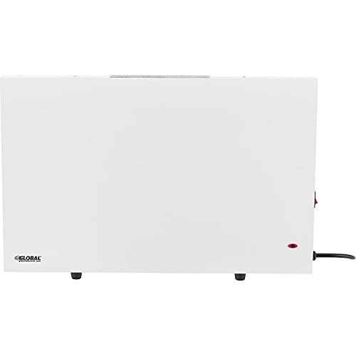 Under the Desk Radiant Panel Heater by Global Industrial – 1.06"L x 22.44"W x 14.88"H, Cold Rolled Steel, White, Model PH-808