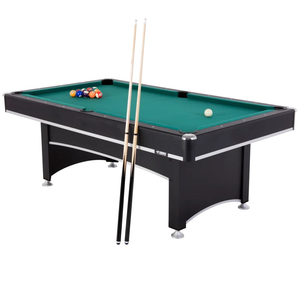 Escalade Sports 45-6840 Triumph Steel Pool Table, 84" Long, Green - photo 2