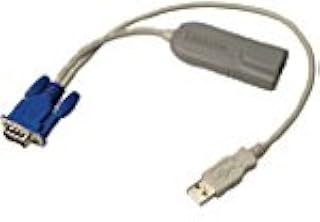 Raritan Paragon II Computer Interface Module - 1 x RJ-45 Female to 1 x 15-pin HD-15 Male, 1 x Type A Male USB