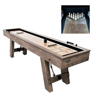 Escalade Sports AL5002W American Legend Wood Table Set, 24 1/16" x 9', Brown - Default Title