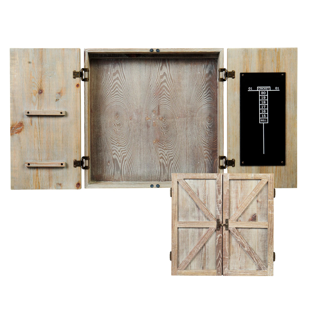 Escalade Sports AL6000W American Legend Wood Cabinet, 24" Wide, Gray - Default Title