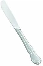 Winco 9" Chantelle Stainless Steel Dinner Knife (Set of 12)