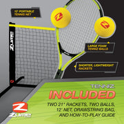 Escalade Sports OD0005W Zume Tennis Set - photo 2