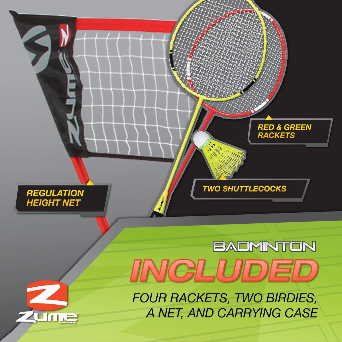 Escalade Sports OD0006W Zume Set, 6 1/2" x 137" - photo 2