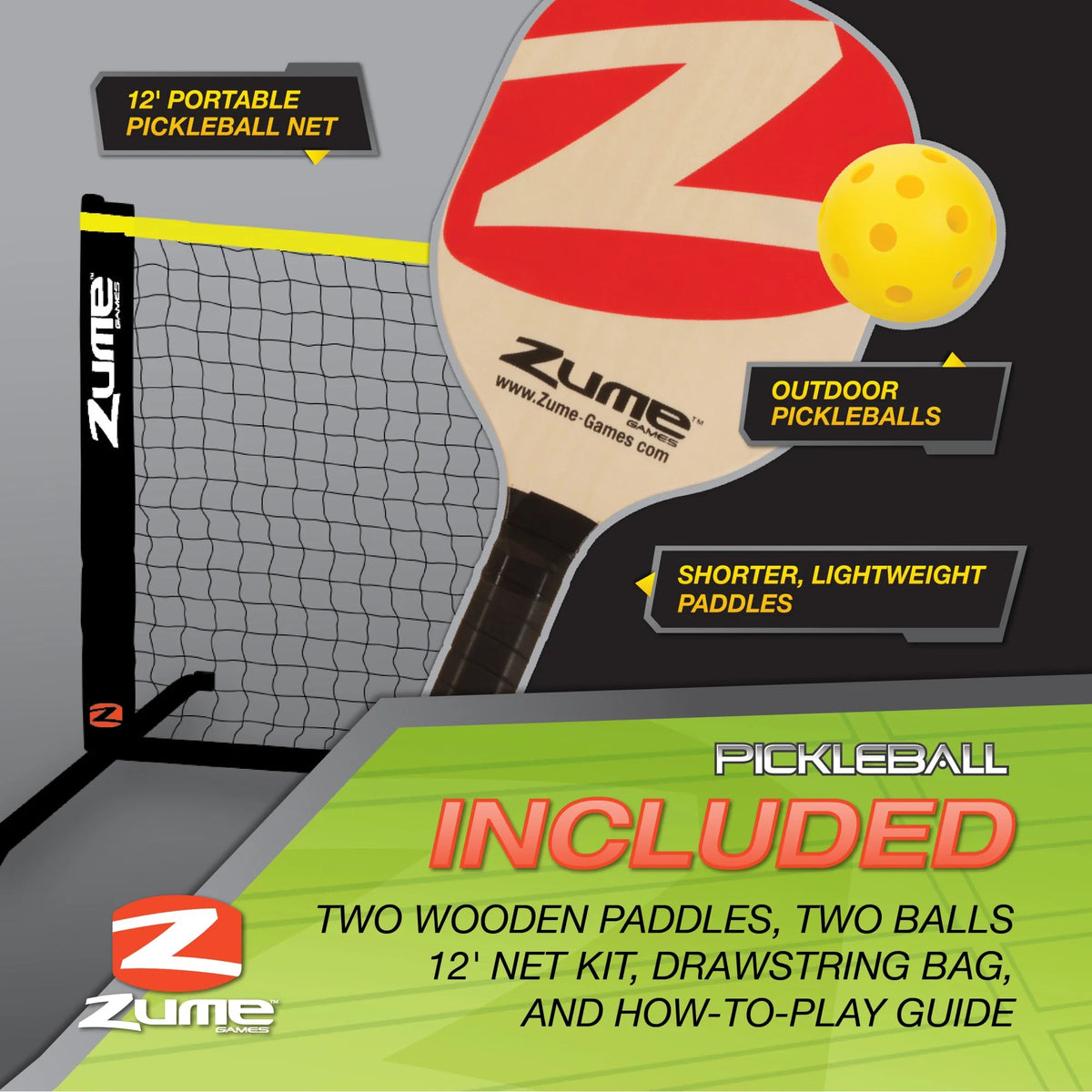 Escalade Sports OD0014W Zume Set - photo 2